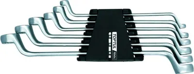 Produktbild von TOPTUL Doppel-Ringschlüsselsatz GAAC0602 Chrom-Vanadium-Stahl