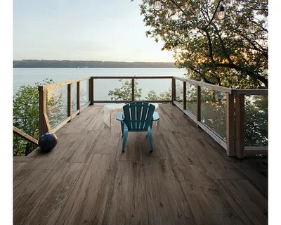 Produktbild von FLAIRSTONE Feinsteinzeug Terrassenplatte Legno Passione Musk rektifizierte Kante 120 x 40 x 2 cm