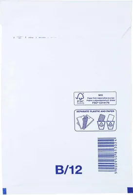 Immagine prodotto di Sacchetti commerciali antiurto / a bolle d'aria - N. 2 / 140 mm x 225 mm (interno 115 mm x 215 mm)