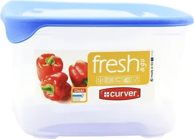 Produktbild von Curver Gefrier-safe rechteckige Kunststoff-Lebensmittel-Lagerbehälter (3 l), EF503758