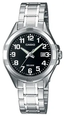 Produktbild von Casio Uhr Damenuhr LTP-1308D-1BVEF schwarz