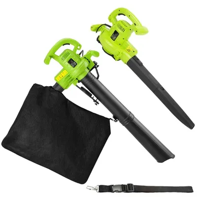 Elektrischer Laubsauger 3-in-1, 3000 W, 40 l Auffangbehälter, mit Kabel