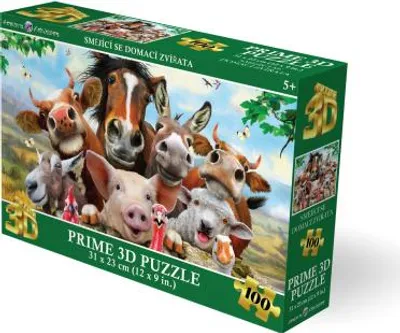 Obrázok produktu pre Puzzle 3D - Smejúce sa zvieratká