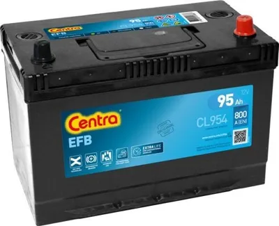 Produktbild von CENTRA Start-Stop Starterbatterie 12V 95Ah 800A/EN B1 für Auto LKW Batterie