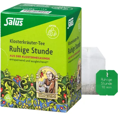 Produktbild von Salus Klosterkräuter-Tee Ruhige Stunde, Kräutertee, aromatisiert 15 St