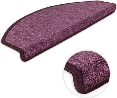 Produktbild von Stufenmatten Imago Halbrund Aubergine 16 Stück