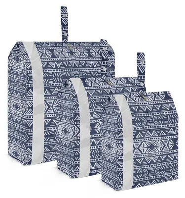 Image de Ensemble de 3 organisateurs de valise pliables pour vêtements