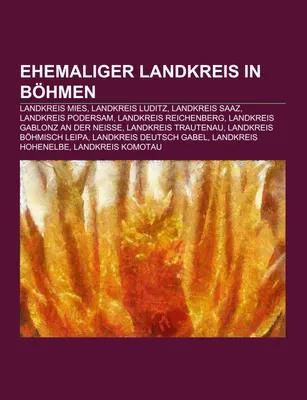 Produktbild von Ehemaliger Landkreis in Böhmen