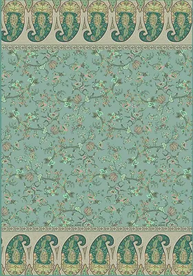 Produktbild von Bassetti Plaid Genova Farbe Grün-V1 Größe 270x250  100% Baumwolle/  Füllung 100% Polyester