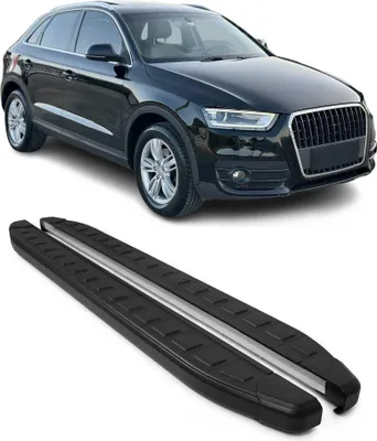 Produktbild von Seitenbretter Trittbretter Seitenschweller für Audi Q3 mk1 2011-2018 Alu 2x