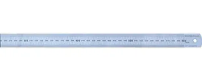 Produktbild von Edelstahl-Lineal 60 cm, silber