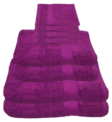 Produktbild von Julie Julsen Handtuch Set Lila,Set:8 tlg. 2 Bade- 2 Handtücher 4 Waschhandschuhe