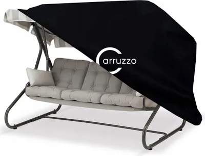 Produktbild von Hülle Schutzhülle Abdeckhülle Abdeckplane Abdeckung für Hollywoodschaukel schwarz wasserdicht 215 x 150 x 150 cm