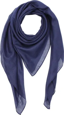 Produktbild von Baumwolltuch - blau - navy - quadratisches Tuch