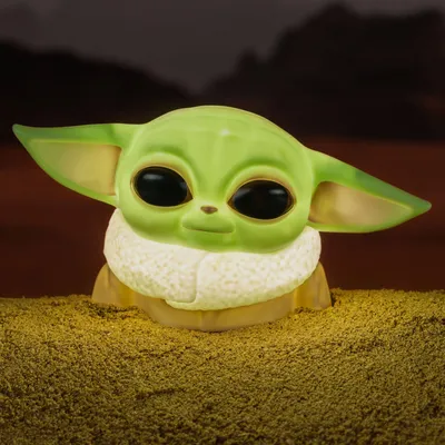 Immagine prodotto di Star Wars Il Mandaloriano Yoda il Bambino Luce 3D