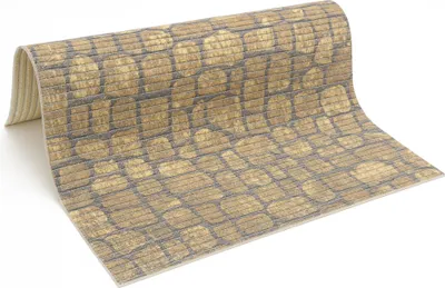 Produktbild von Waschmaschinenauflage 60x60cm Bruchstein, rutschfeste Auflage für Waschmaschine/Trockner, Stärke 4,5mm, Universal Abdeckung zuschneidbar, Weichschaum