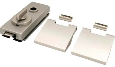 Produktbild von Pertura Glastürbeschlag Studio/Office Loki WC Alu eloxiert Edelstahlfarbig
