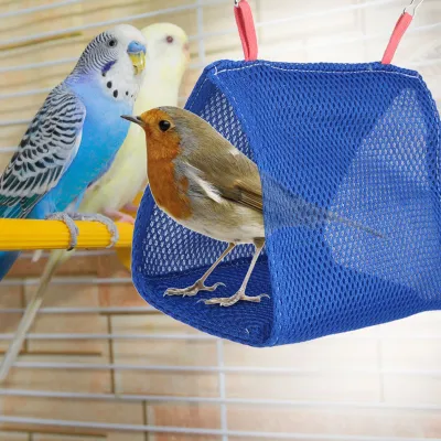 Image de Nid d'été pour animaux de compagnie,Hamac pour animaux de compagnie,Nid pour hamsters,Hamac pour perroquets,Nid en filet pour animaux de compagnie