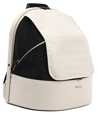 Produktbild von Ibiyaya Panorama Rucksack für kleine Hunde Katzen ohne Reißverschluss