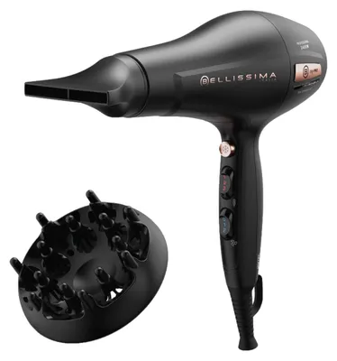Zdjęcie produktu dla Bellissima My Pro P3 3400, Ceramika, Prąd przemienny, Czarny, Monochromatyczny, 1,8 m, 2400 W