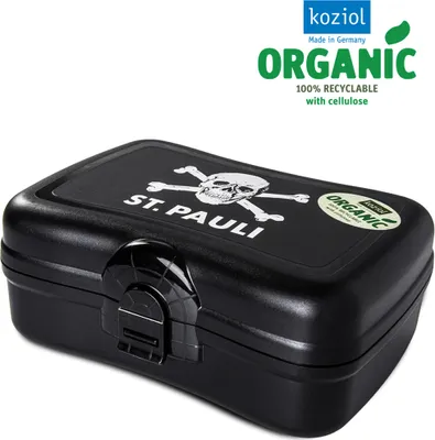 Produktbild von TRADE CON FC St.Pauli Brotdose Totenkopf 0
