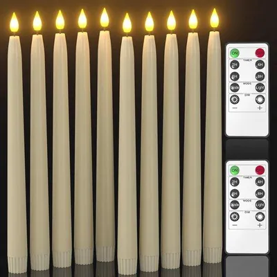 Produktbild von LED-Lichterketten mit Fernbedienung - 10 Stück - Batteriebetrieben - Dekoration für zu Hause, Halloween & Weihnachten