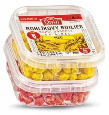 Obrázok produktu pre Chytil Rohlíkové Boilies 8 mm 22 g jahoda – ryba