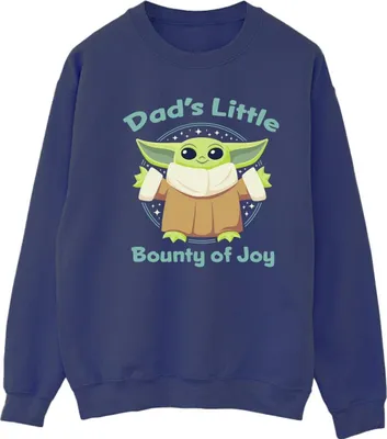Produktbild von Star Wars - "The Mandalorian Bounty Of Joy" Sweatshirt für Damen BI39450 (M) (Marineblau)