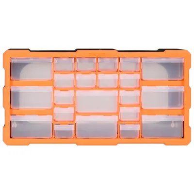 Zdjęcie produktu dla vidaXL Organizer wieloszufladowy z 22 szufladami 49x16x25,5 cm