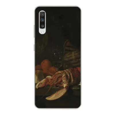 Produktbild von MuchoWow® Handyhülle Schutzhülle Hülle für Samsung Galaxy A70 Stilleben - Gemälde von Jan Davidsz. de Heem Silikon Softcase Handy Hülle - Schutzhaube