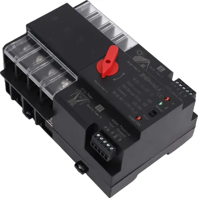 Produktbild von Automatischer Doppelleistungsumschalter 4P AC 100A Hutschienenmontage Elektrischer Kippschalter