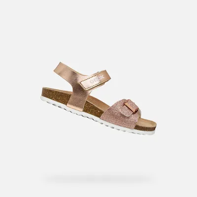 Produktbild von Geox Rosa Mädchensandalen Adriel 39