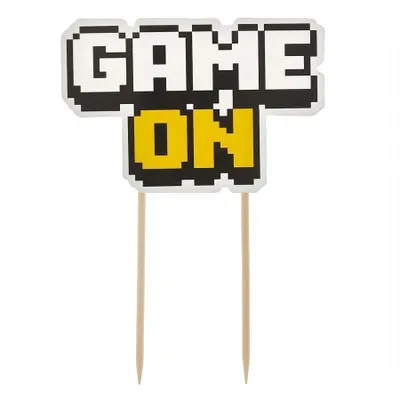 Zdjęcie produktu dla Dekoracja na tort Game On, 1 szt.