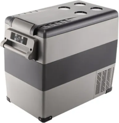 Immagine prodotto di Cool box Deluxe 55L - Frigorifero e congelatore elettrico - Mini frigo portatile per auto, campeggio e casa - DC/AC - Controllo tramite app - Funzionamento silenzioso