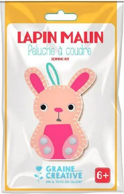 Image de Kit peluche à coudre - Lapin