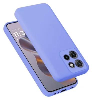 Produktbild von Cadorabo Hülle für Motorola Moto Edge 50 Neo Hülle Silikon Handyhülle Case aus flüssigem Silikon, Kratzfeste und stoßfeste Schutzhülle für Motorola Moto Edge 50 Neo