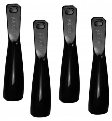 Produktbild von Coccine 4er-Set Kunststoff-Schuhlöffel 20cm Schwarz