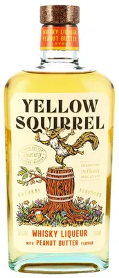 Produktbild von Yellow Squirrel Whisky Liqueur - Peanut Butter Flavour - Likör