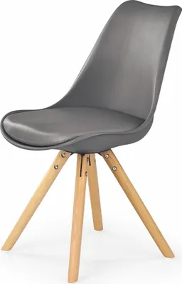 Obrázok produktu pre Halmar Jedálenská stolička K201 - sivá / buk