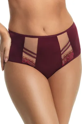 Obrázek produktu pro Gorsenia K498 Paradise maroon S Brasil kalhotky