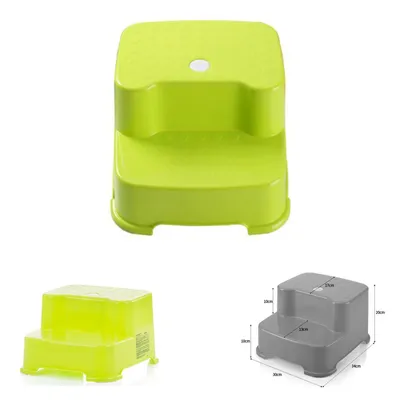 Immagine prodotto di CHIPOLINO gradino doppio in plastica per lavabo e wc verde