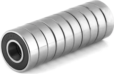 Image de 10 Pcs Durable MultiUse Rubber Sealed Deep Groove 60012RS Ball Bearings(12x28x8mm)