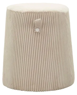 Zdjęcie produktu dla Taboret Dublino 41 x 45 x 41 cm MDF Poliester Biały