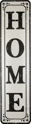 Produktbild von Moritz Blechschild 19 x 80 cm Zuhause gemütlich Home Wohlfühlen Deko Metallschild Retro Vintage Retro Sprüche lustig
