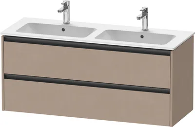 Produktbild von Duravit Ketho.2 Wastafelonderkast 128x48x55 cm Mat Linnen