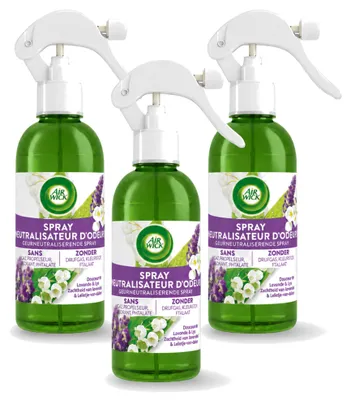 Produktbild von 3 x Air Wick Active Fresh Raumspray Lavendel & Lilie 237 ml - Vorteilspackung - 3 Stücke