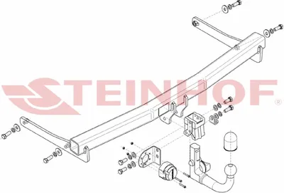 Produktbild von Z548368 Anhängerkupplung passend für VW Passat CC 2008-2012 abnehmbar
