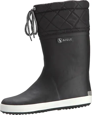 Produktbild von Aigle Giboulee Stiefel schwarz/weiß Gr. 24