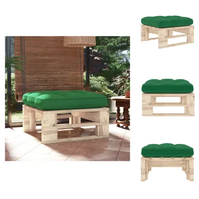 Produktbild von vidaXL Garten-Palettenhocker Imprägniertes Kiefernholz -  Gartensofaelemente
