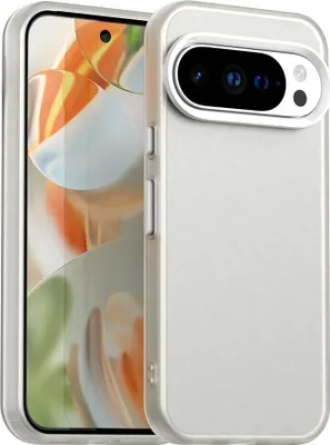 Immagine prodotto di Custodia per Google Pixel 10 Pro XL - Cover posteriore Phonesta HardFrost Semi-Trasparente - Bianco opaco